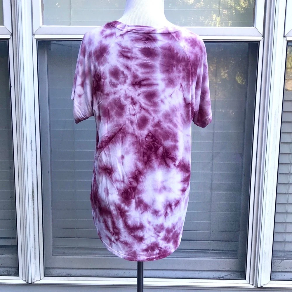 AEO Soft & Sexy Pink Tie Dye Tee Size S - Picture 4 of 5